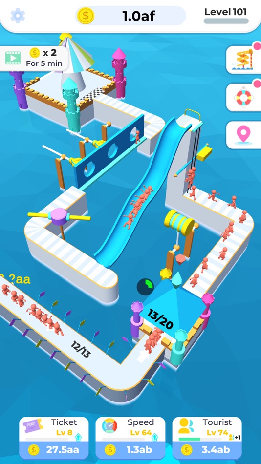 #3. Idle Race (iOS) By: 文辉 江