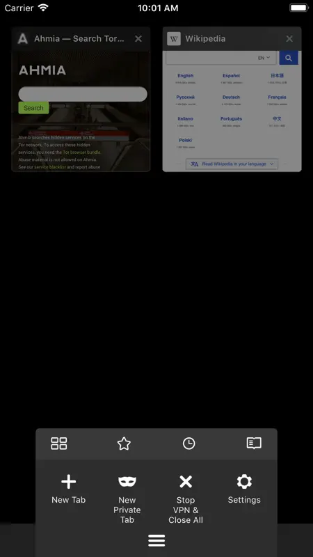 Purple Onion - Anonymous VPN screenshot 2 of 5