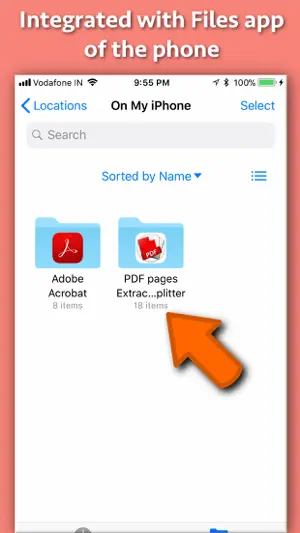 PDF pages Extractor & Splitter screenshot 4