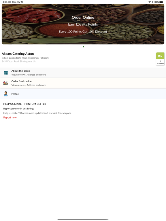 Screenshot #5 pour Akbars Catering