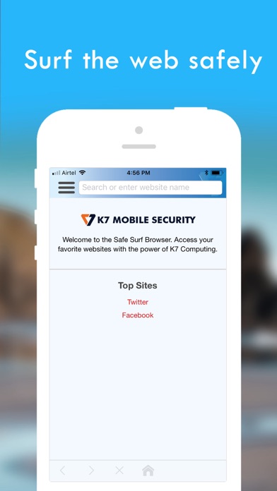 K7 Mobile Security Screenshot