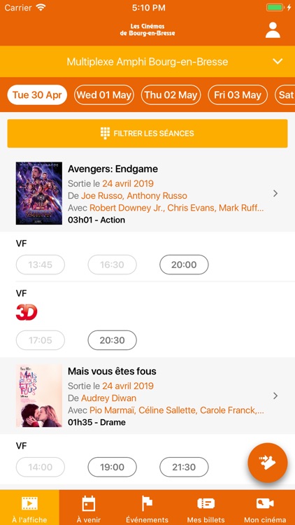 Multiplexe Amphi et Grenette