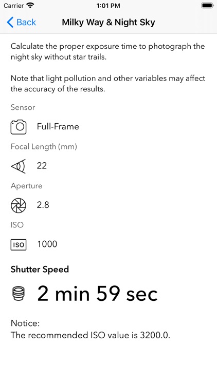 PhotographyCalc screenshot-4