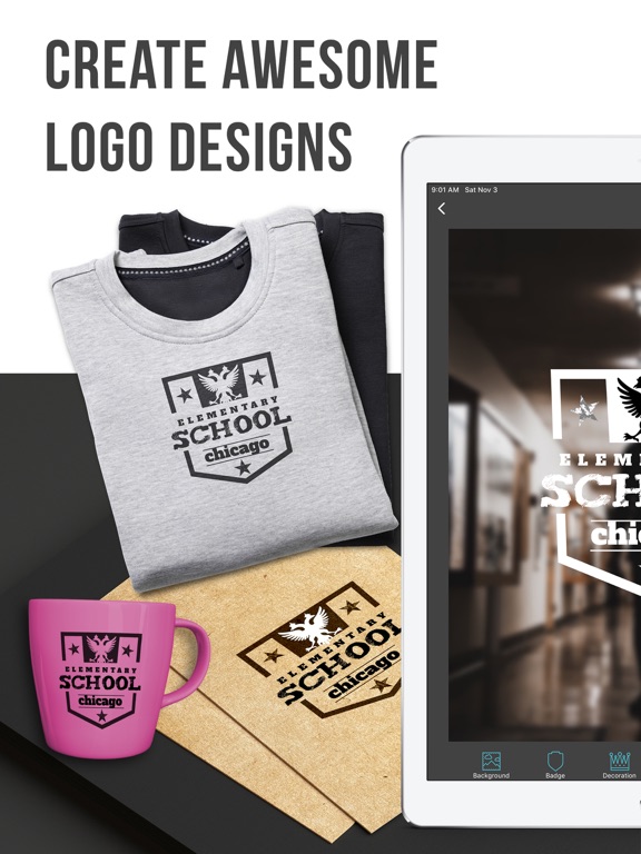 Vintage Design - Logo Maker & Poster Creator DIY screenshot