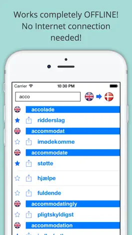 Game screenshot English Danish Dictionary+++ mod apk