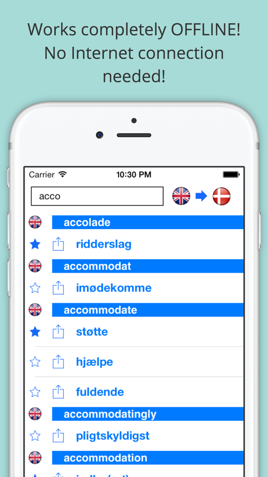 English Danish Dictionary+++ - 2.5.0 - (iOS)