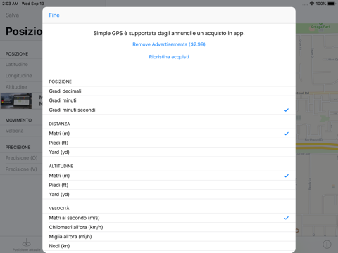 Simple GPS logger screenshot 2