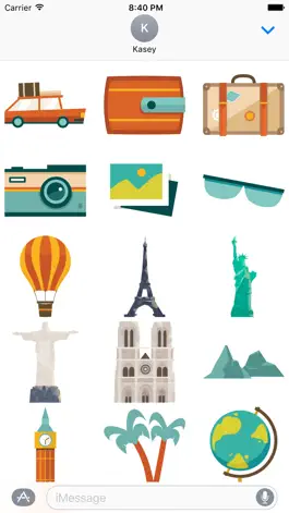 Game screenshot Travel Stickers Pack mod apk
