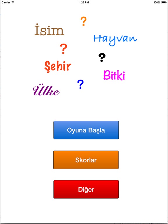 Screenshot #5 pour İsim Şehir Oyunu