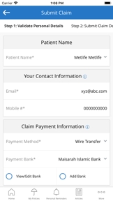 myMetLife Gulf Middle East screenshot