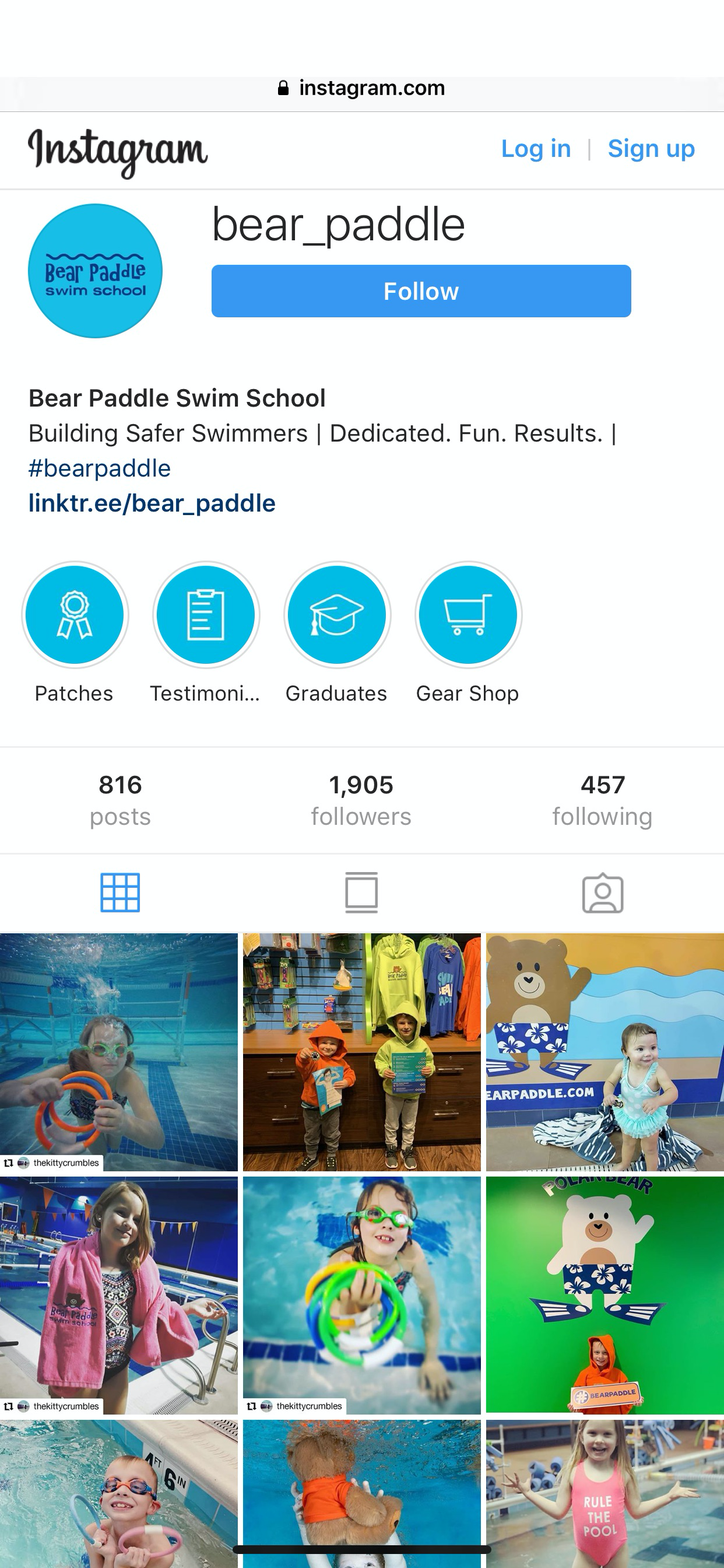 Bear Paddle Swim School screenshot 6