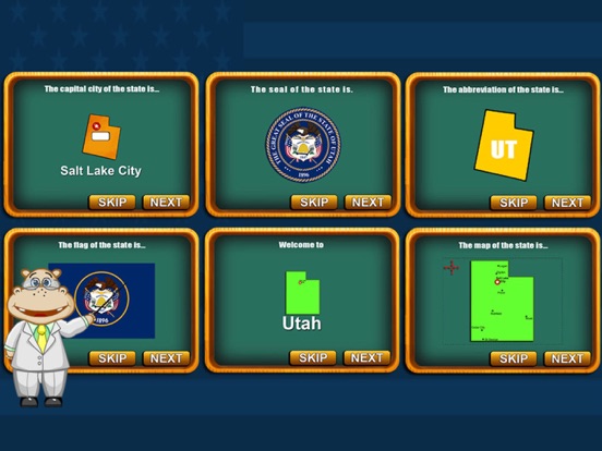 Screenshot #6 pour States and Capitals Map Games