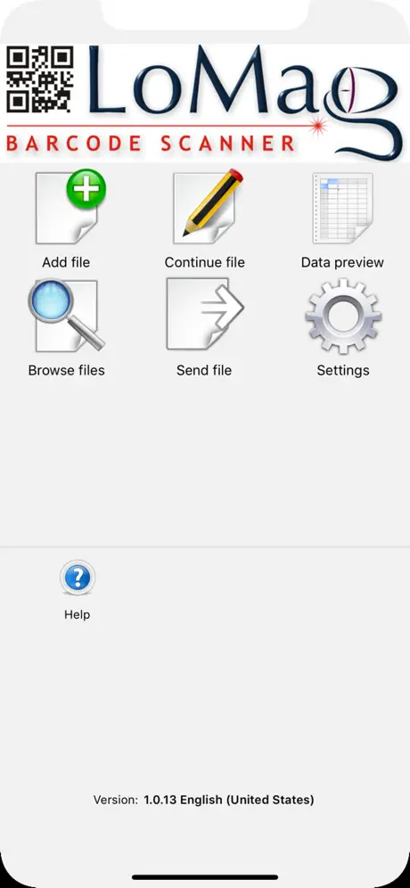 LoMag Barcode Scanner - Excel