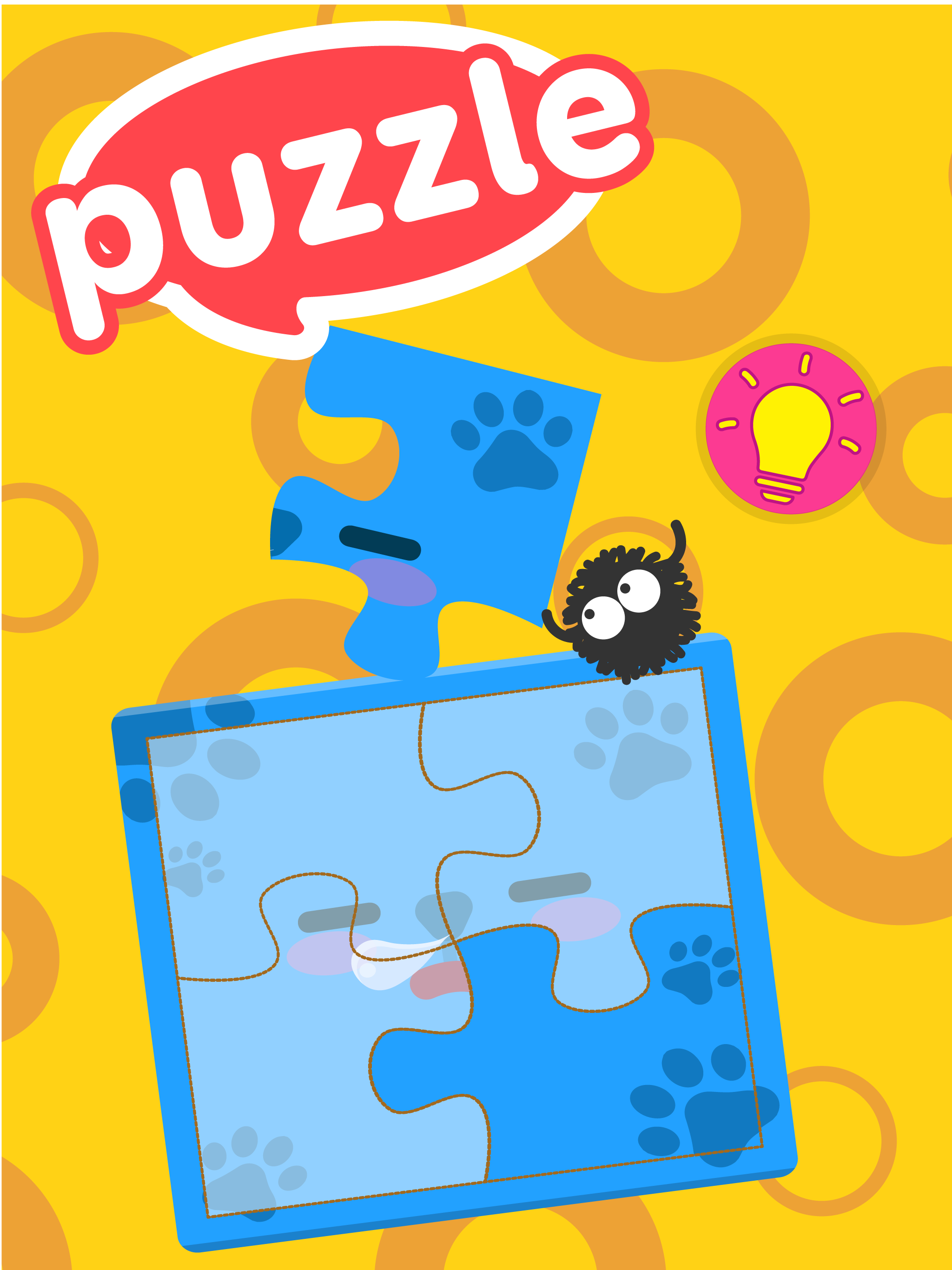 CandyBots Puzzle Matching Kids