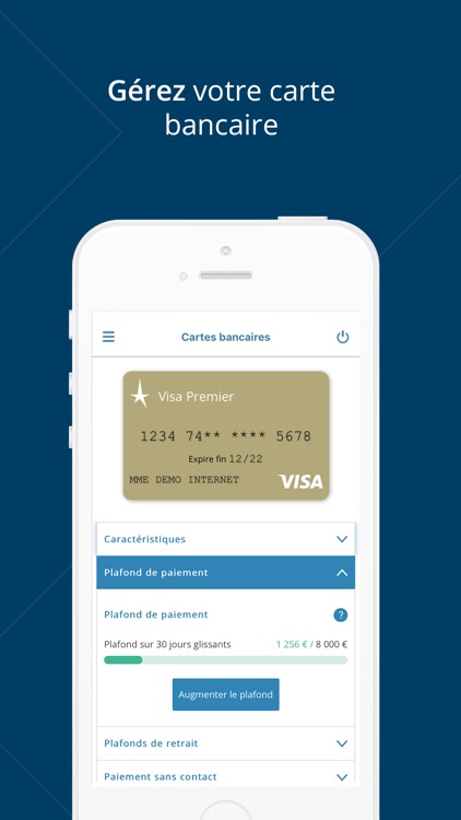Banque Laydernier pour iPhone screenshot-5