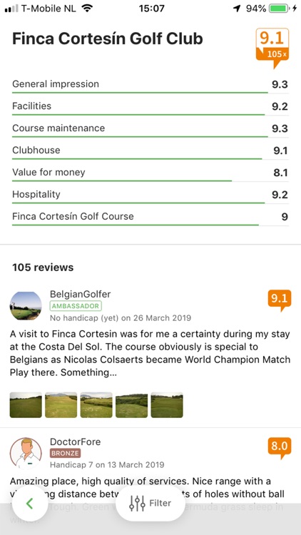 Leadingcourses: golf courses screenshot-6