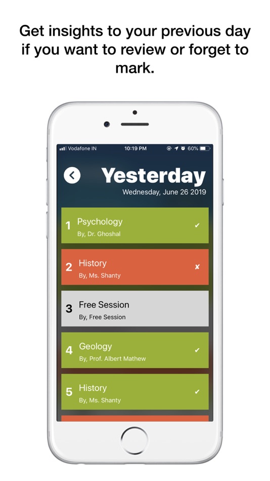 #7. Attendance (For Students) (iOS) 由: Neel Makhecha