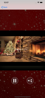 Merry Christmas Greeting Video screenshot 2