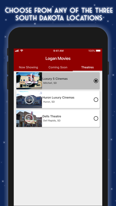 Logan Luxury Theatres Screenshot