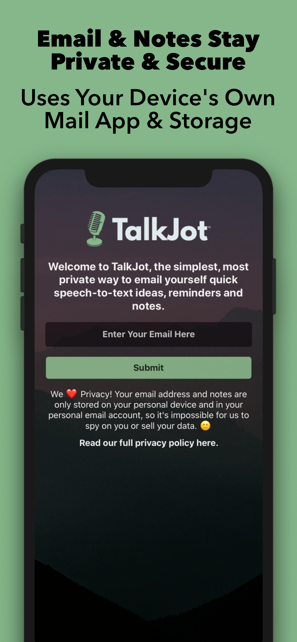 TalkJot – Voice-to-Email Notes screenshot 4