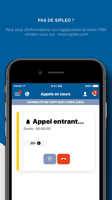 SipleoMobile Screenshot