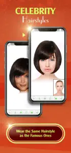 Celebrity Hairstyles for Women screenshot #1 for iPhone