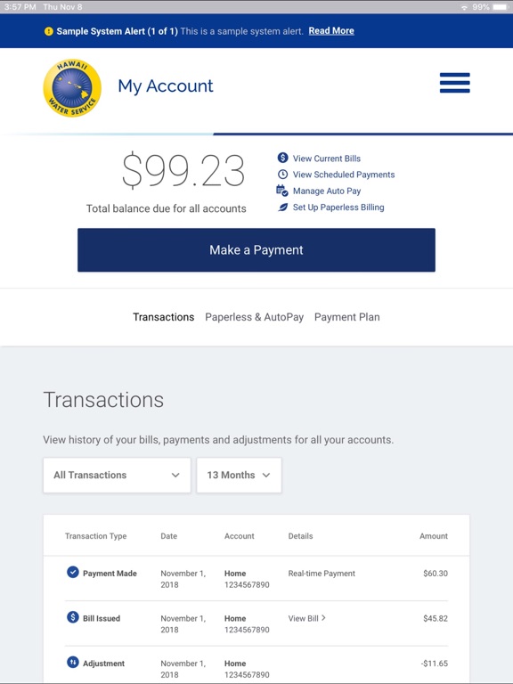 Screenshot #6 pour Hawaii Water Service