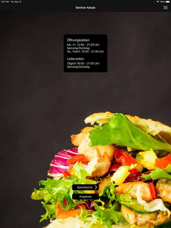 Screenshot #4 pour Berliner Kebab Bielefeld