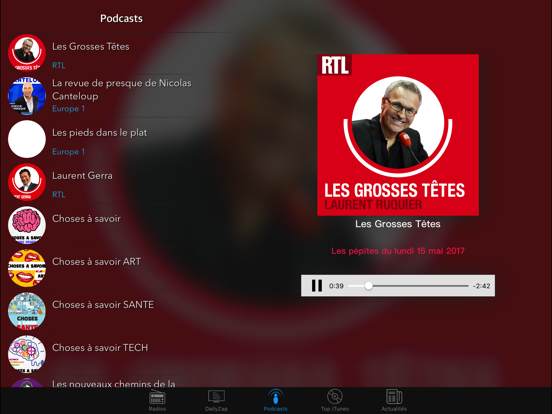 Screenshot #5 pour Radio FM France et Podcasts