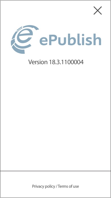 How to cancel & delete ePublish Previewer from iphone & ipad 4