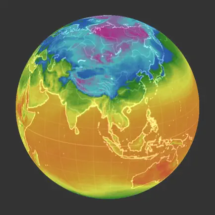 3D Global Temperature Map Cheats