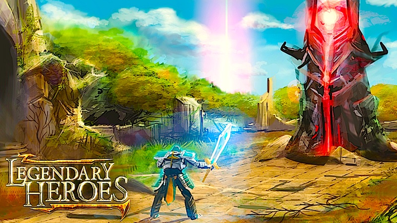 Legendary Heroes MOBA Offline screenshot 1