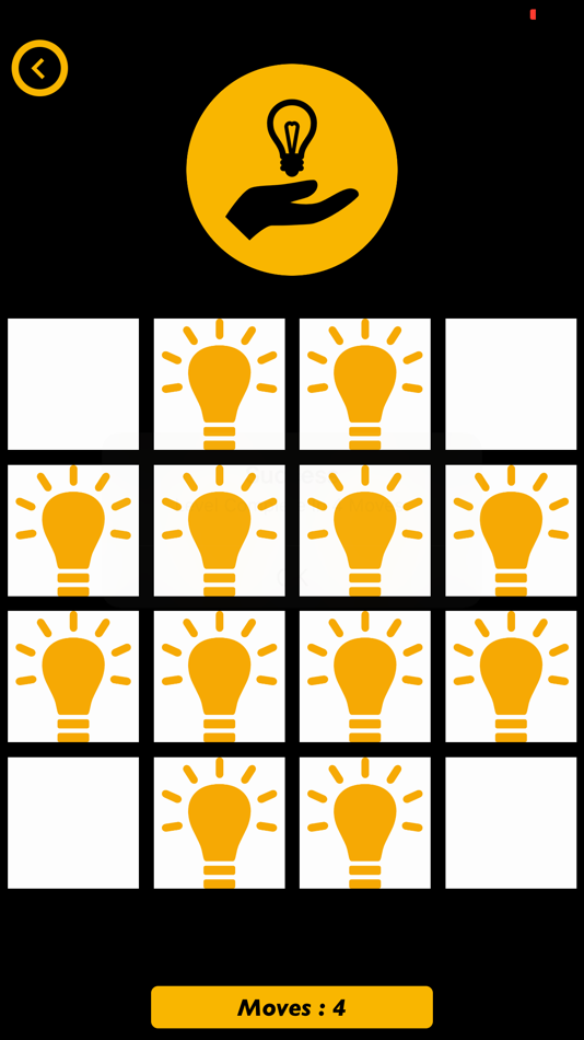 #3. Light Up Bulb Puzzle Game (iOS) Podle: Jogani Bhavesh Keshubhai