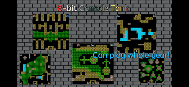 ‎8-bit Console Tank Screenshot