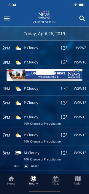 Weather Watch by CTV Vancouver(圖2)-速報App