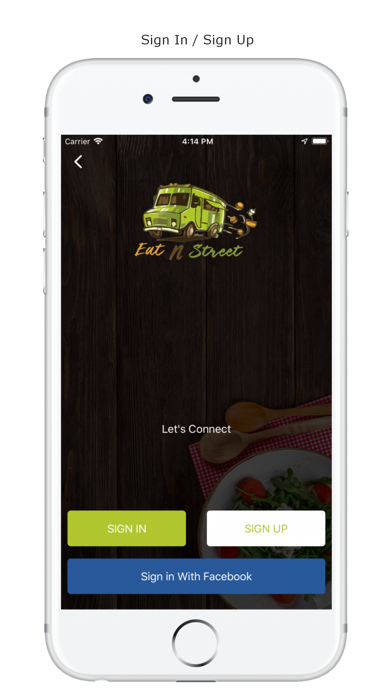 How to cancel & delete Eatnstreet-Food trucks Finder from iphone & ipad 1