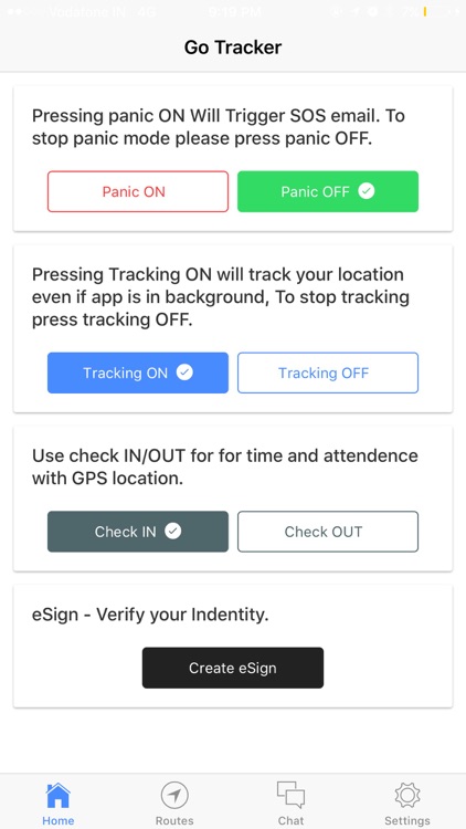Go Tracker - GPS Tracking App