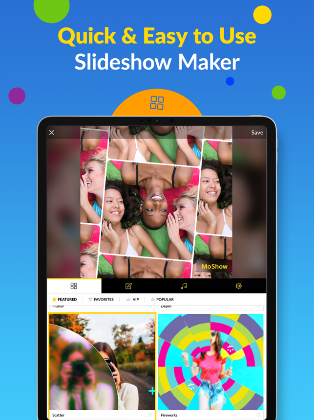‎MoShow Slideshow Photo & Video Screenshot