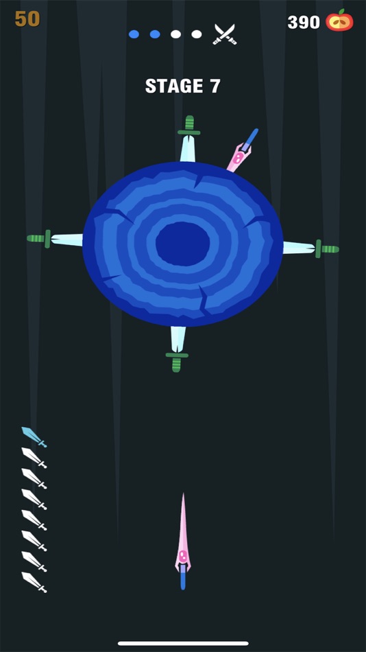 #4. Knife Trunk Challenge (iOS) Podle: Francesc Navarro Machio