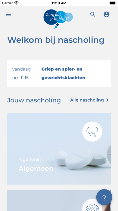 Zorg dat je bijblijft! Screenshot
