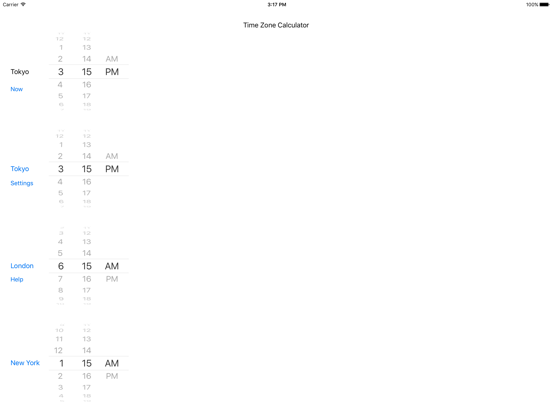Screenshot #4 pour Time Zone Calculator
