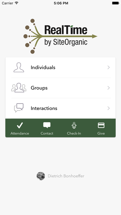 Screenshot #1 pour RealTime by SiteOrganic