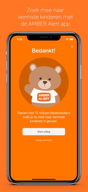 AMBER Alert Nederland App
