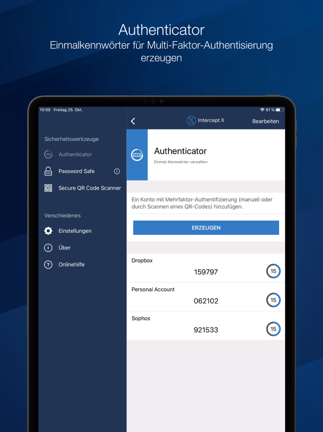Sophos Intercept X for Mobile スクリーンショット
