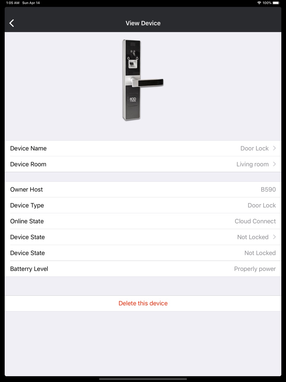 iPad screenshot