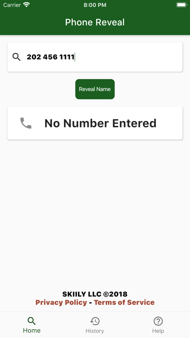Phone Reveal Screenshot