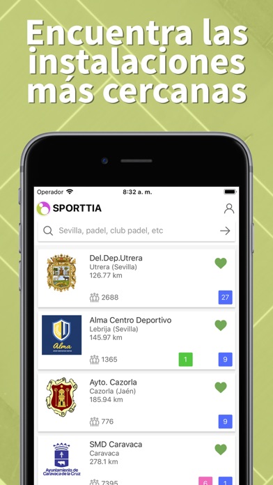 Sporttia Screenshot