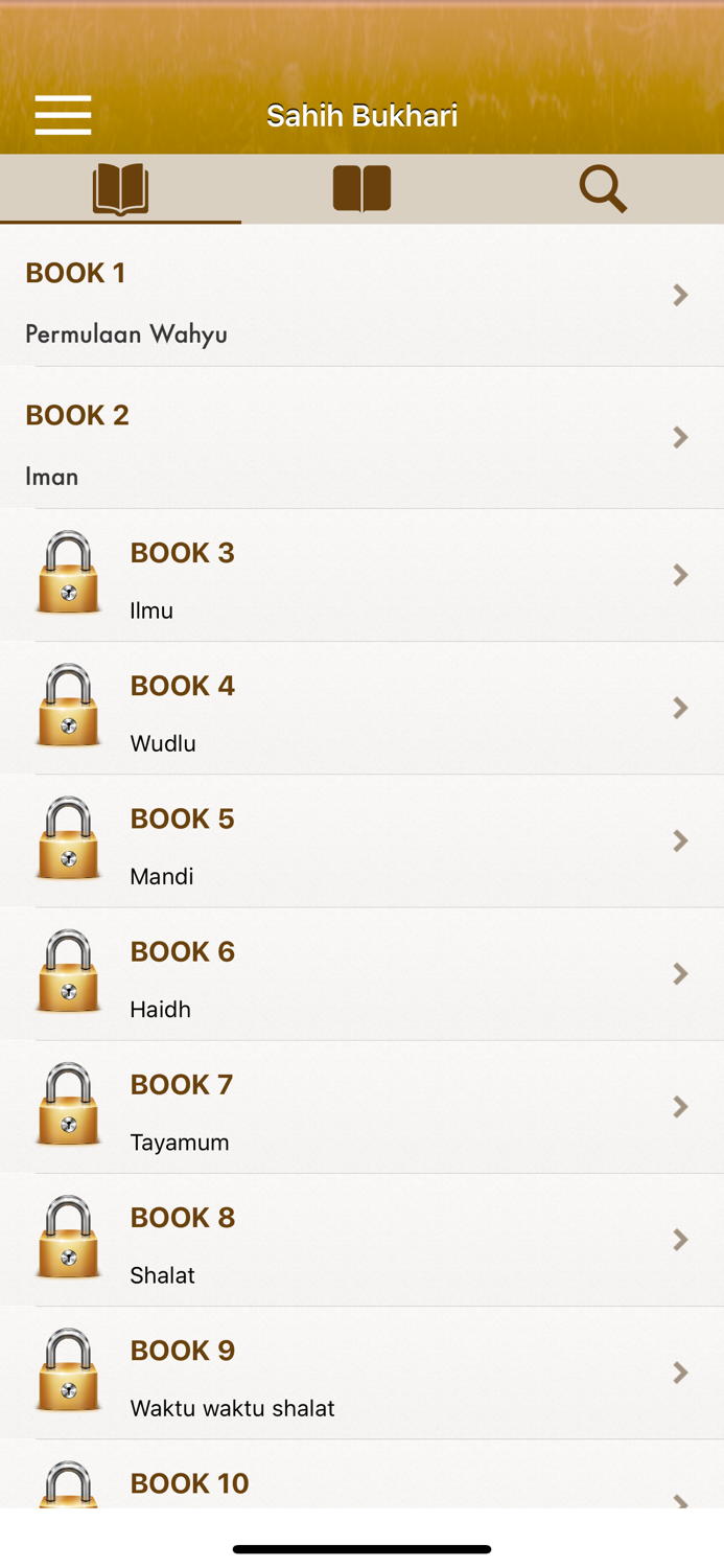 Sahih Bukhari Pro  Indonesian