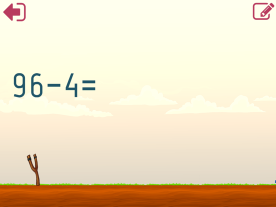 First grade Math - Subtraction iPad screenshot