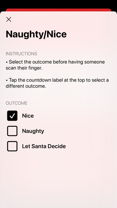 Screenshot #1 pour Santa's Naughty or Nice List ◌